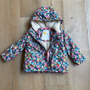 Mini Boden | Sherpa Lined Hooded Jacket